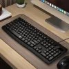 Redragon BK-7366 täysikokoinen ergonominen langallinen kalvonäppäimistö toimistoon - musta