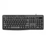 Redragon BK-7366 täysikokoinen ergonominen langallinen kalvonäppäimistö toimistoon - musta
