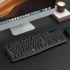 Redragon BK-7367 Full-size ergonominen langaton kalvotoimistinäppäimistö - musta