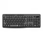 Redragon BK-7367 Full-size ergonominen langaton kalvotoimistinäppäimistö - musta