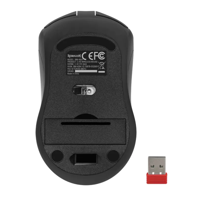 Redragon BM-4054 langaton pelihiiri, 10000 DPI, 2,4GHz, RGB, USB-C ladattava