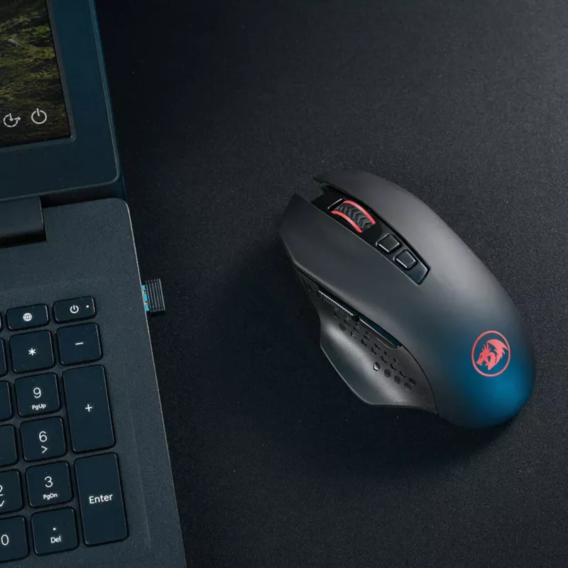 Redragon GAINER M656 langaton pelihiiri 4000DPI - musta