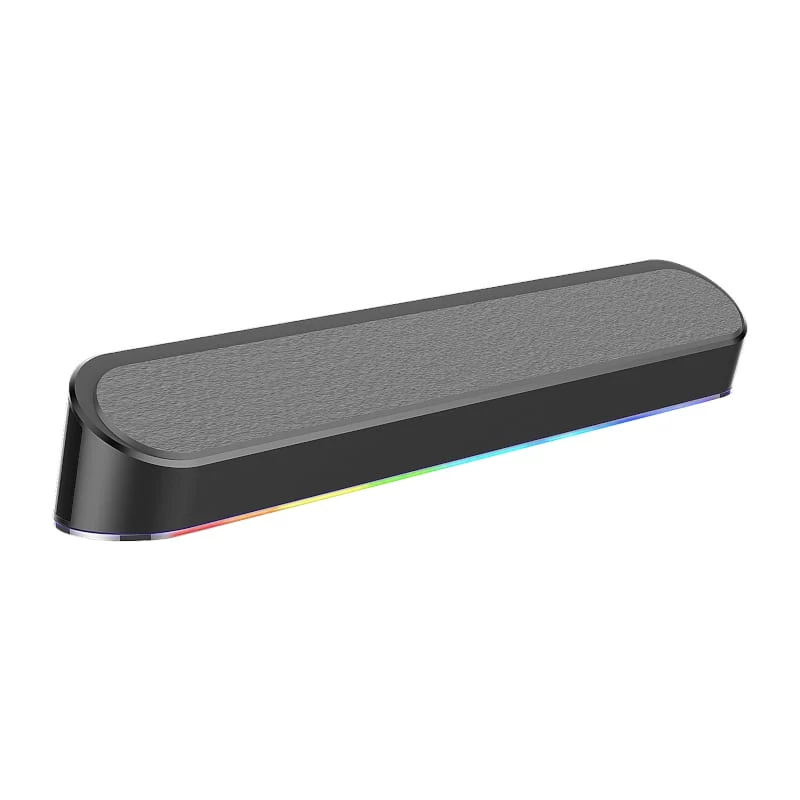 Redragon GS560 Adiemus 2.0 RGB USB/Aux -pelikaiutinpalkki - musta