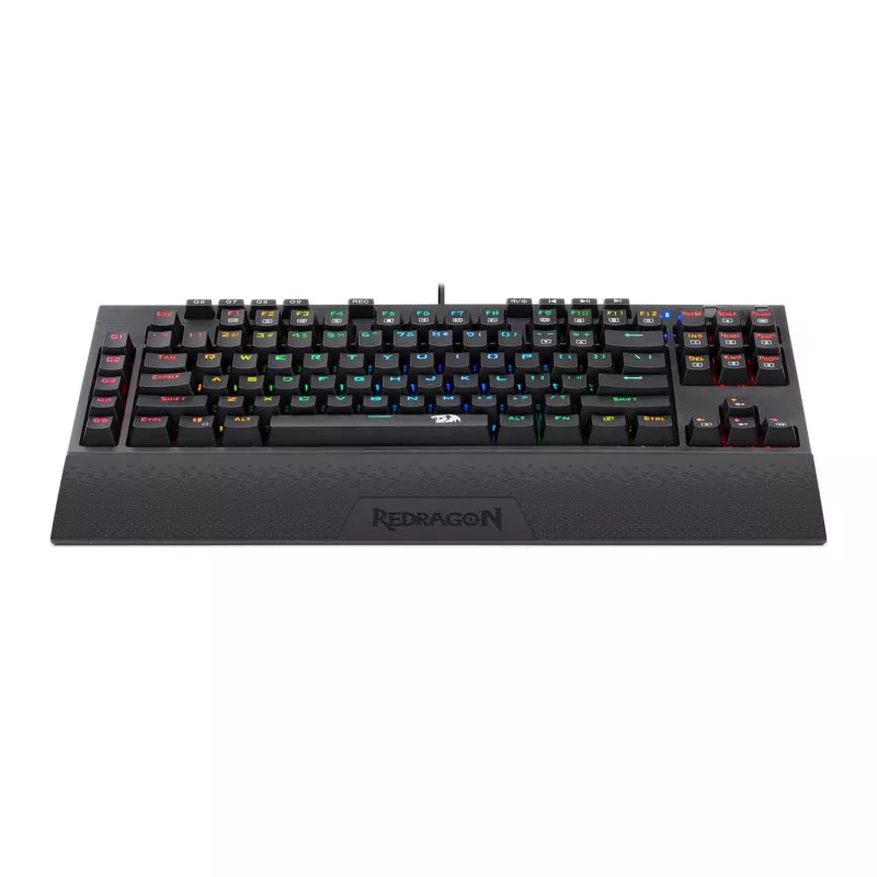 Redragon K588 RGB Pro BROADSWORD TKL mekaaninen langallinen pelinäppäimistö - musta