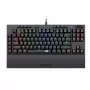 Redragon K588 RGB Pro BROADSWORD TKL mekaaninen langallinen pelinäppäimistö - musta