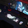 Redragon K762WB-RGB-PRO LCD Full-size Gasket mekaaninen näppäimistö - musta