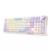 Redragon K768VI-WL Eisa 100 langaton pelinäppäimistö, Lilac