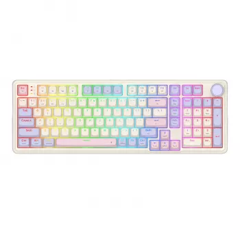 Redragon K768VI-WL Eisa 100 langaton pelinäppäimistö, Lilac