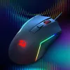 Redragon M616 TRIDENT 10000DPI RGB pelihiiri - musta