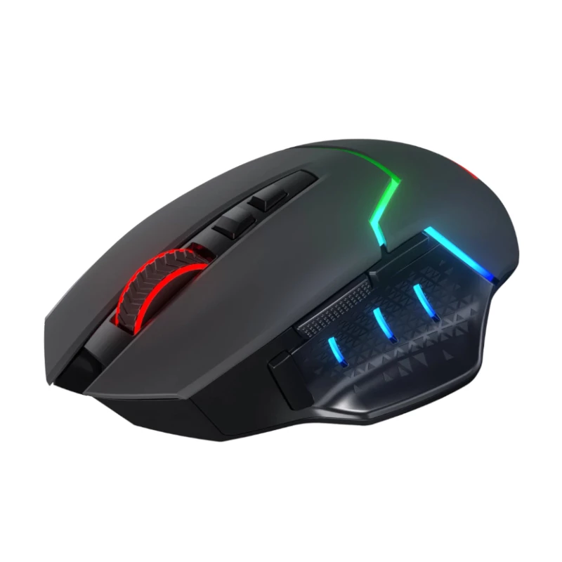REDRAGON Mirage Pro 8000DPI RGB langaton pelihiiri - musta