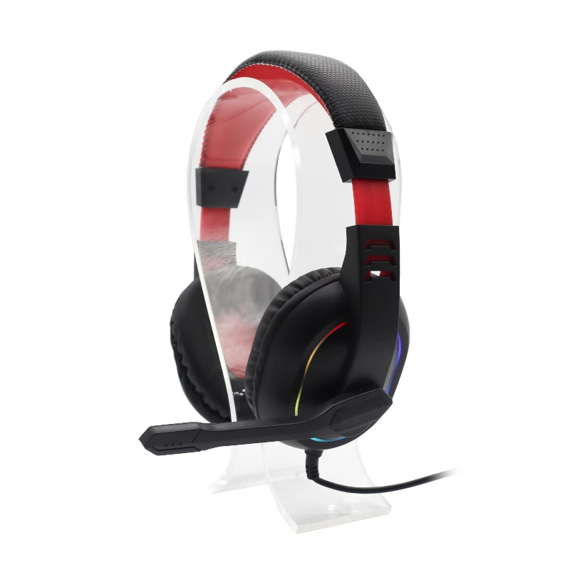 Redragon Over-Ear ARES Aux RGB -peliheadset - musta