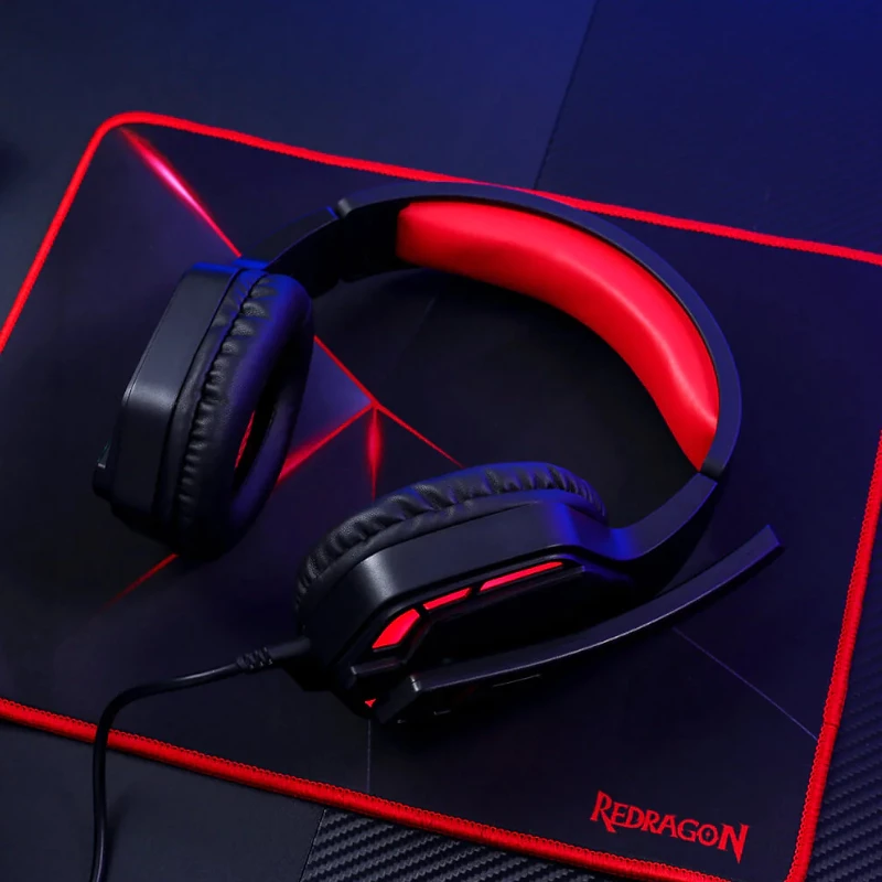 REDRAGON Over-Ear THEMIS Aux -pelikuulokkeet - musta