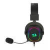 REDRAGON Over-Ear ZEUS-X USB RGB -pelihuomiopuhelin - musta