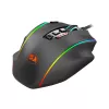 REDRAGON PERDICTION 4 12400DPI RGB MMO ergonominen pelihiiri - musta