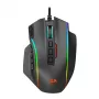 REDRAGON PERDICTION 4 12400DPI RGB MMO ergonominen pelihiiri - musta