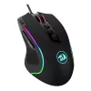REDRAGON PREDATOR 4000DPI RGB ergonominen pelihiiri - musta