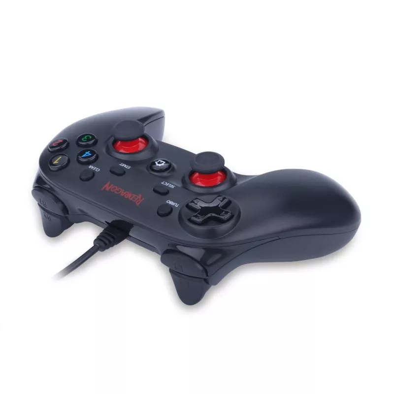 REDRAGON SATURN langallinen X/D-input PC-ohjain musta