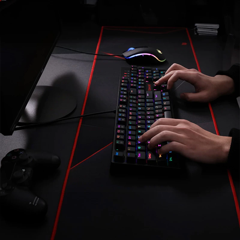 Redragon SURARA K582RGB mekaaninen RGB-pelinäppäimistö - musta
