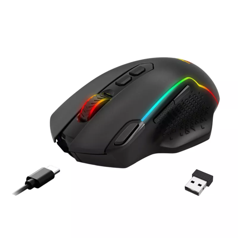 Redragon TAIPAN MAX 12000DPI langaton pelihiiri – musta