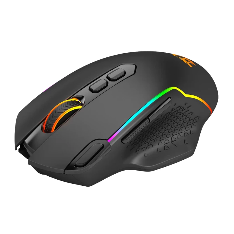 REDRAGON Taipan Pro 10000DPI RGB langaton pelihiiri - musta
