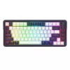 Redragon UCAL K673 PRO 65% kolmitilainen langaton mekaaninen pelinäppäimistö - musta (hot-swappable, gasket mount, RGB)