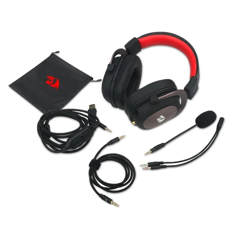 REDRAGON ZEUS 2 USB-pelikuulokemikrofoni - musta