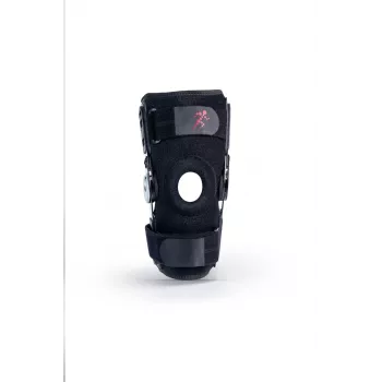 REH Stabilmax O-1241/M avoin patella lyhyt polvituki, medium, musta