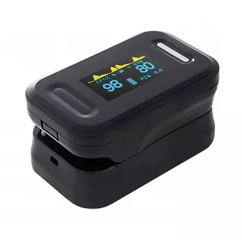REH YK-81C sormenpääpulssioksimetri OLED-näytöllä, SpO2- ja pulssitaajuusmonitori