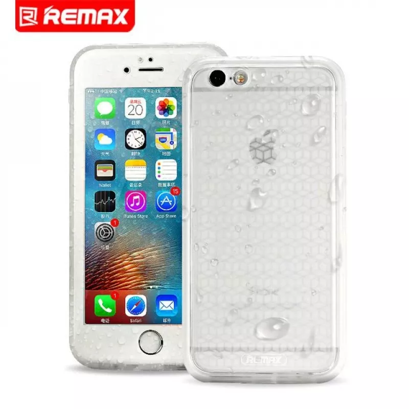 Remax Apple iPhone 6 Plus / 6s Plus silikonikotelo musta
