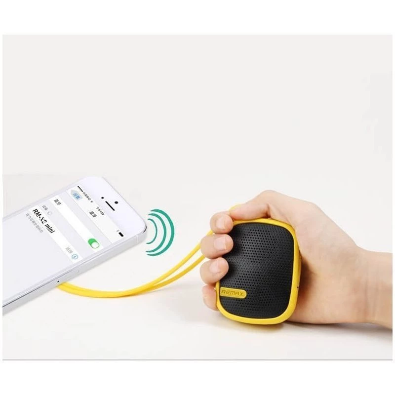 REMAX RM-X2MY Outdoor Bluetooth 3.0 kaiutin X2 Mini keltainen