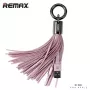 REMAX Tassels Ring -datakaapeli Lightning pinkki 1 m