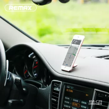 REMAX universaali metallinen tukeva puhelinteline RM-C29 Rose Gold
