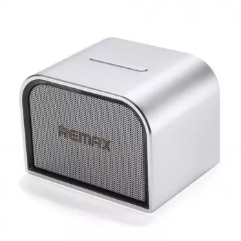 Remax yleiskäyttöinen kannettava Bluetooth-kaiutin M8 Mini hopea