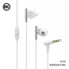 REMAX yleismalli WI380 harmaa johdolliset in-ear-kuulokkeet mikrofonilla