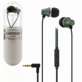 REMAX Universal WI80 vihreä johdollinen in-ear-headset mikrofonilla