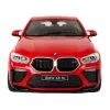 RC-kaukosäädettävä auto BMW X6 Rastar Pilot punainen 1:14