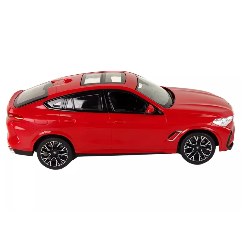 RC-kaukosäädettävä auto BMW X6 Rastar Pilot punainen 1:14