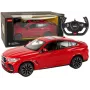 RC-kaukosäädettävä auto BMW X6 Rastar Pilot punainen 1:14