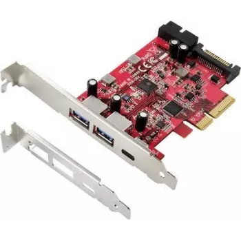 Renkforce 1+4 porttinen USB 3.1 PCIe x1 -ohjainkortti RF-4541492