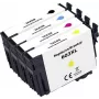 Renkforce yhteensopiva mustepatruunoiden yhdistelmäpaketti Epson 603XL:lle (musta, syaani, magenta, keltainen) RF-I-E-603XLBKCMY4PK RF-7187228