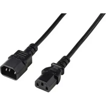 Renkforce Deluxe virtajatkokaapeli C13 - C14 2 m musta RF-7176936