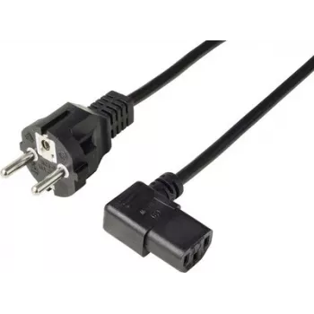 Renkforce virtakaapeli 3 m musta CEE 7/7 - IEC C13 (RF-7176942)