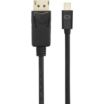 Renkforce Mini DisplayPort - DisplayPort -kaapeli 1,5 m musta kullatut koskettimet RF-4538174