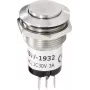 Renkforce RF-4707810 ruostumaton teräs ovikellon painike 1-kertainen 24 V/1 A