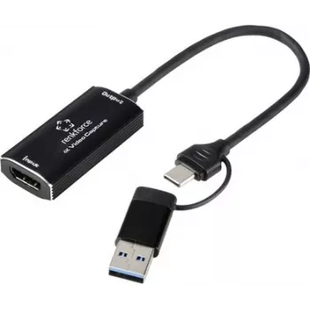 Renkforce RF-4KVC-100 videokaappausjärjestelmä USB Plug and Play 4K HDMI - USB 3.0 Full HD 1080p60 kaappauskortti RF-6048350