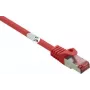 RENKFORCE RF-5176542 Cat 6 S/FTP verkko-patch-kaapeli, RJ45, 2 m, punainen, Snagless