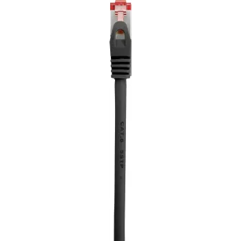 Renkforce RF-5469256 CAT 6 S/FTP -patchkaapeli, RJ45, 2 m, musta, Snagless, kullatut kontaktit, paloa hidastava