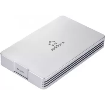 Renkforce RF-5587612 USB4 M.2 NVMe SSD-kotelo, työkaluton, alumiini, musta