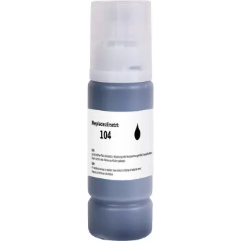 Renkforce RF-5718862 yhteensopiva musta mustepullo Epson EcoTank -tulostimille (65 ml, 4500 sivua, T00P1)