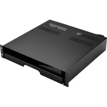 Renkforce RF-7112620 19 inch räkkivetolaatikko 2U kaapin syvyydelle alkaen 500 mm musta